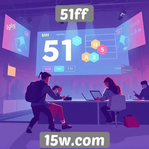 Estatísticas de engajamento dos usuários no 51ff